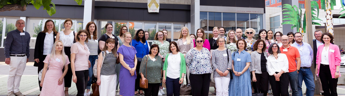 Group photo in Murcia, Spain during the onsite visit