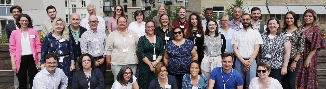 Group photo of participants during the onsite visit in Copenhagen, Denmark.