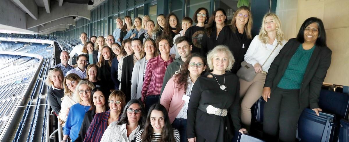 Group photo of participants during the onsite visit in Dublin, Ireland.